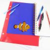 Coral Clownfish Metal Decal Sticker JAT Creative Products On Notebook